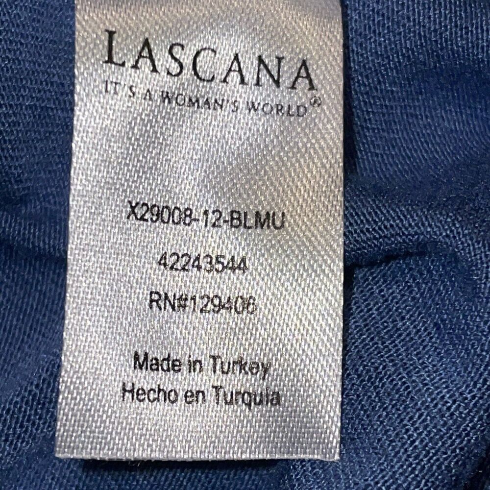 Lascana Womens Dress Sz 12 White Top Mini Tank Dress Sleeveless - Picture 11 of 11